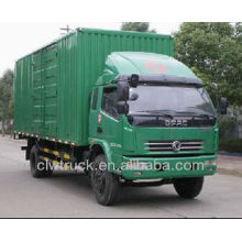 low price dongfeng 9tons van truck for sale,4x2 china mini van truck